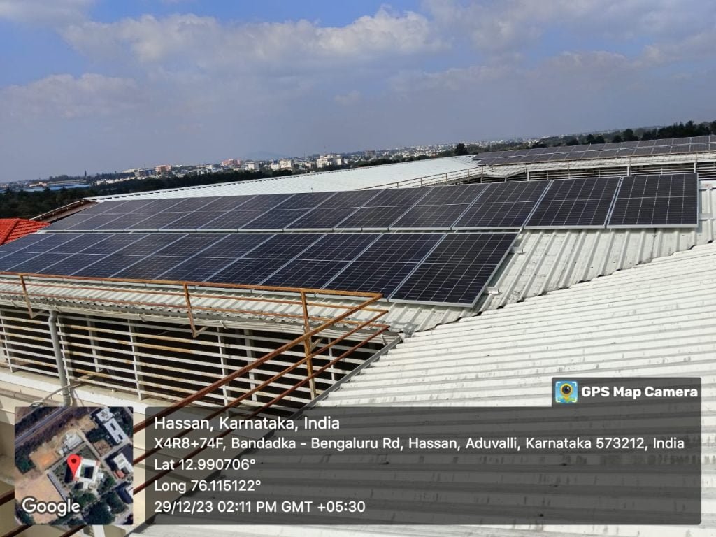 Solar Rooftop system - Rajeev Institute of Technology