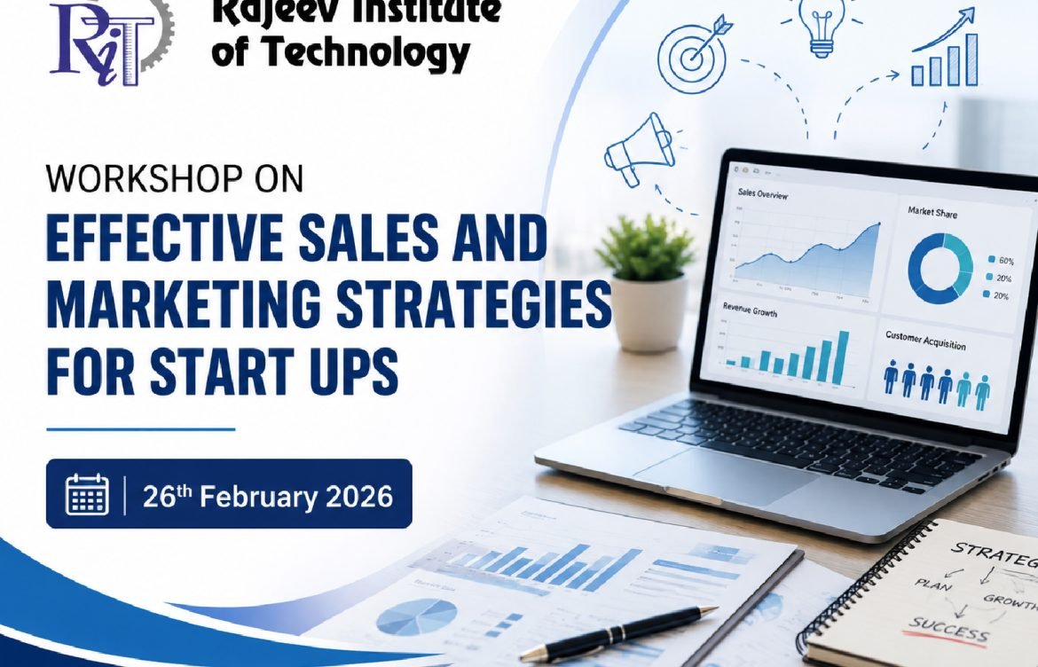 Workshop on Effective Sales and Marketing Strategies for Start ups